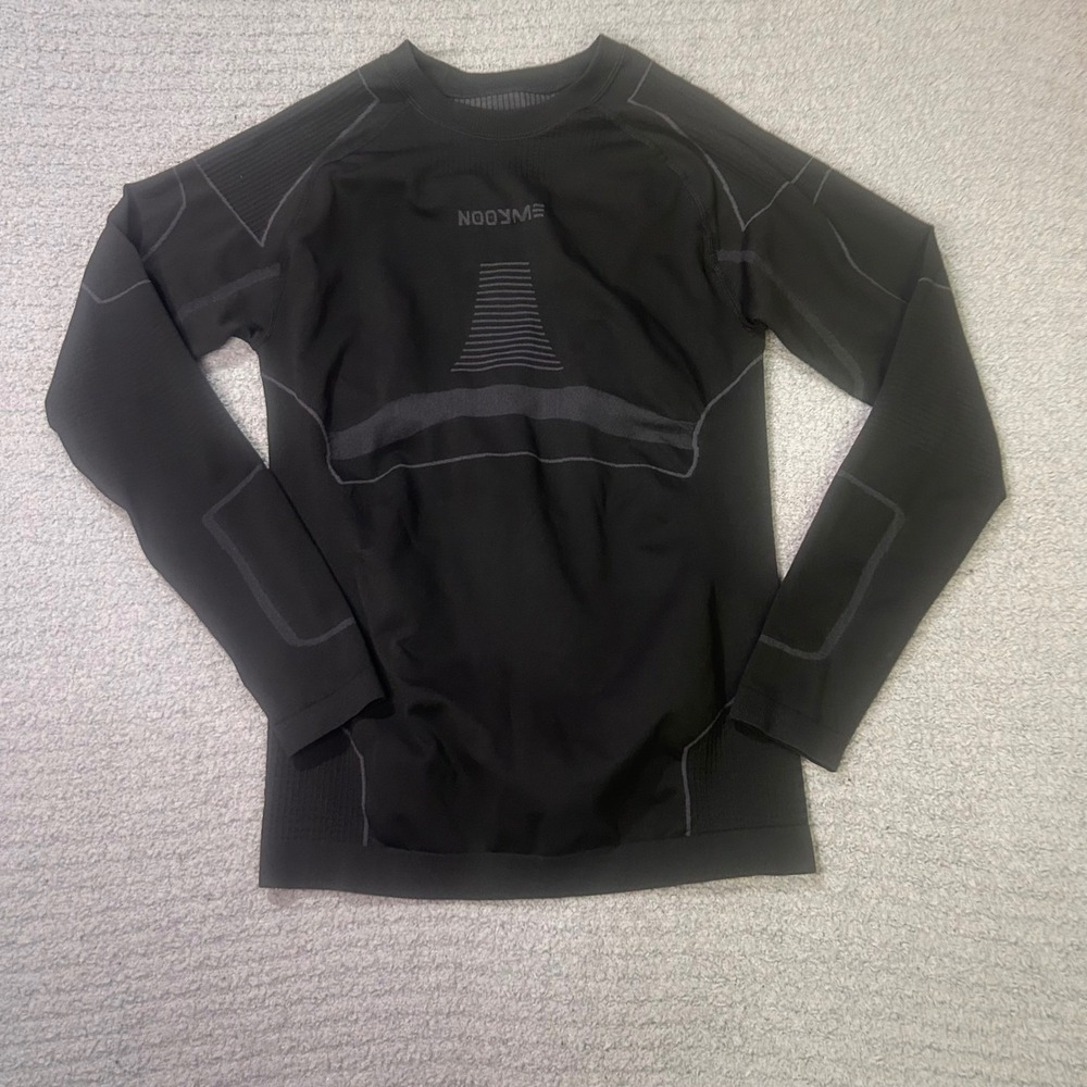 NOOYME Compression Shirt Base Layer XL Black Thermal Cycling Ski Techwear